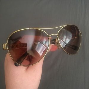Michael Kors “Cagliari” Aviator Sunglasses